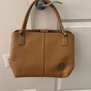 EUC Tory Burch McGraw Leather Satchel: Tiramisu
